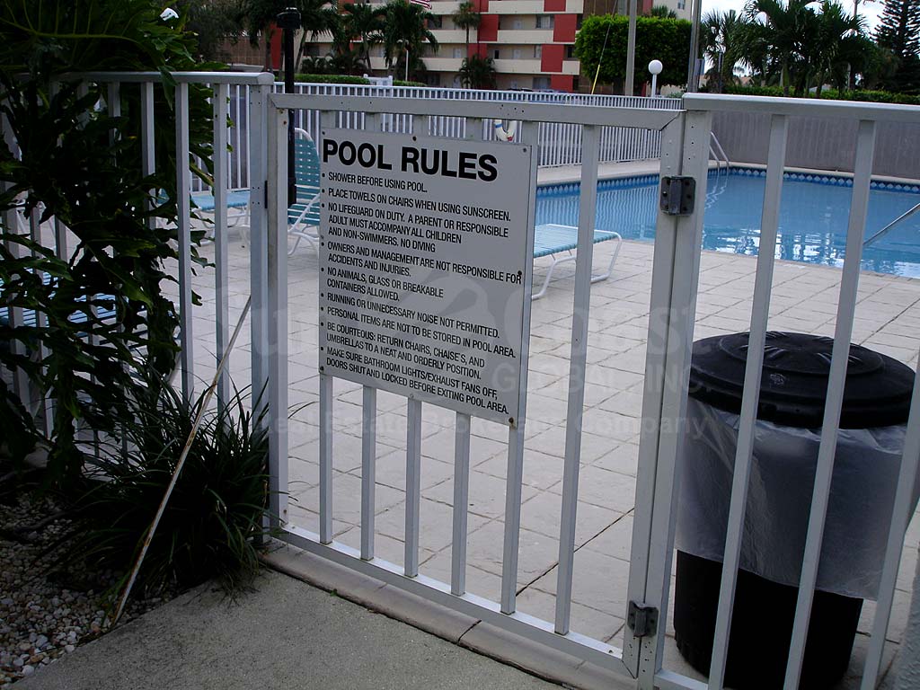 Clipper Bay Verandas Community Pool Safety Fence